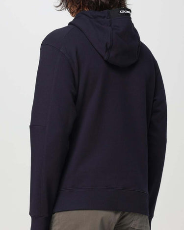 Felpa Con Cappuccio C.P. Company Blu - Crush Store