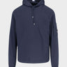 Felpa C.P. Company Leggera Con Cappuccio Blu - Crush Store