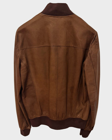Giacca in Pelle Volfagli Bologna America - Crush Store