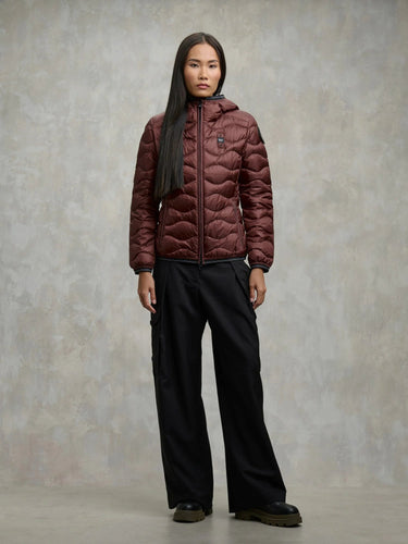Giubbotto Blauer Donna ad Onde CAMELIA - Crush Store