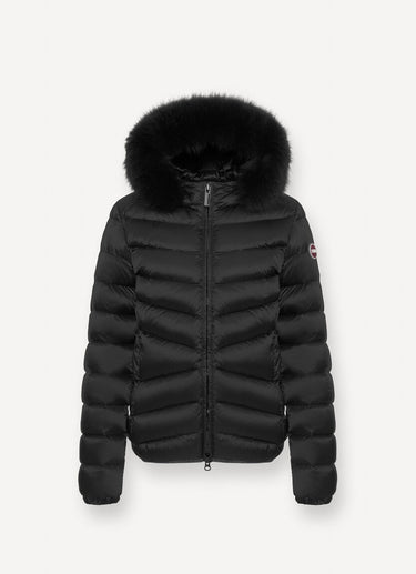Giubbotto Colmar Donna Trapuntato con Pelliccia 2219E - Crush Store