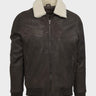 Giubbotto in pelle Barba con Montone JACKIE - Crush Store