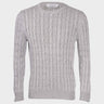 Maglioncino Girocollo Gran Sasso a Trecce 23180 - Crush Store