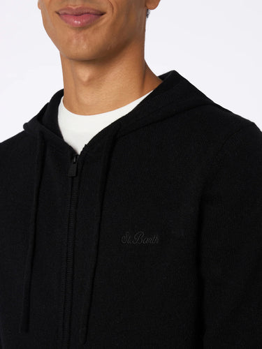 Maglione MC2 Saint Barth in lana con cappuccio Notting - Crush Store