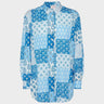 Maxi Camicia Donna MC2 Saint Barth BRIGITTE con stampa floreale - Crush Store