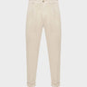 Pantaloni Gran Sasso Beige in Cotone 76119 - Crush Store