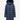 Piumino Donna Lungo Opaco Colmar Caption Blu con Pelliccia - Crush Store