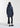 Piumino Donna Lungo Opaco Colmar Caption Blu con Pelliccia - Crush Store