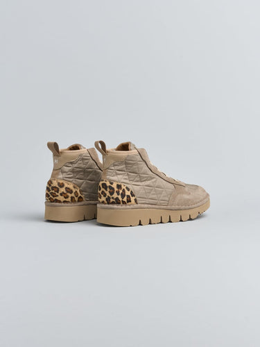Polacchini Panchic Donna P005 Trapuntati e Leopardati con Pelliccia - Crush Store