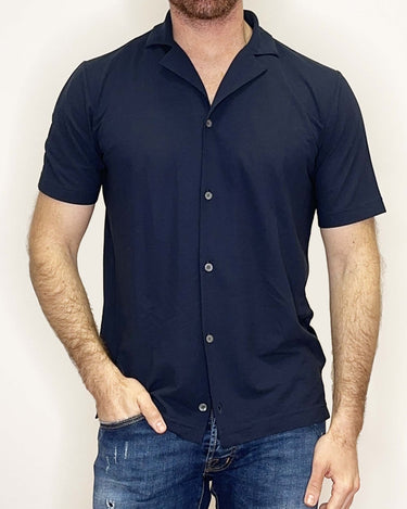 Polo Camicia Manica Corta Zanone IceCotton - Crush Store