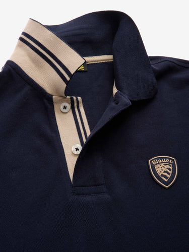 Polo Logata Blauer OAKLAND - Crush Store