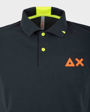Polo SUN68 Logo Fluo - Crush Store