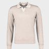 Polo Tennis Gran Sasso Manica Lunga in Lana Vergine - Crush Store