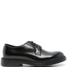 Scarpe Stringate Doucal’s Derby in pelle nera DU1385 - Crush Store
