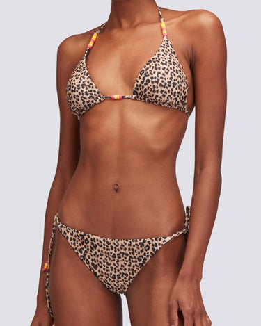 Slip Sundek ANITA Animalier con laccetti - Crush Store