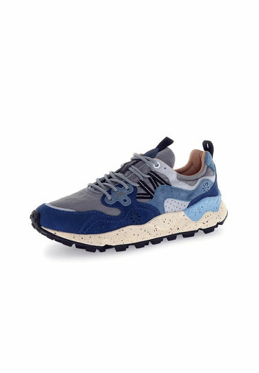 Sneakers Flower Mountain Azzurro - Blu - Grigio C73 - Crush Store