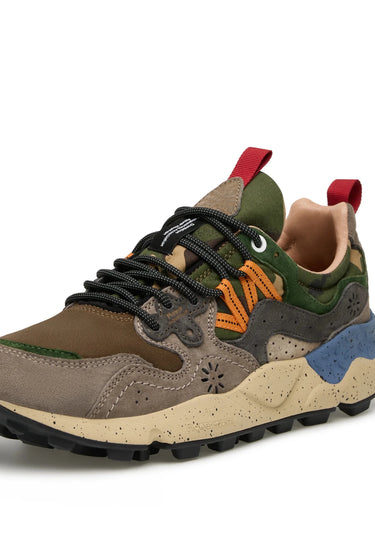 Sneakers Flower Mountain Grigio - Nero - Antracite Camo B98 - Crush Store