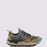 Sneakers Flower Mountain Petrolio - Fango - Grigio Camo C99 - Crush Store
