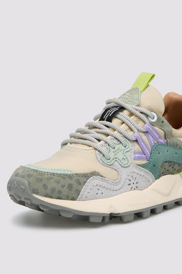 Sneakers Flower Mountain YAMANO 3 Beige - Verde - Crush Store