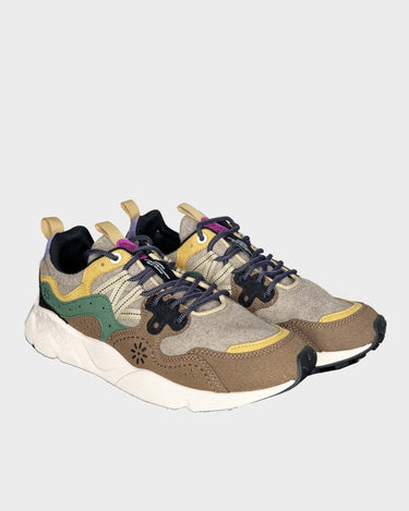 Sneakers Flower Mountain YAMANO 3 KAISO Marroni - Crush Store