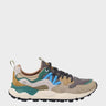Sneakers Uomo Flower Mountain YAMANO 3 Beige e Verde - Crush Store