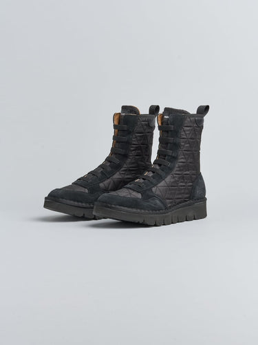 Stivaletti Panchic Donna COMBAT P005 Foderati in Pelliccia - Crush Store