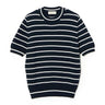 T-shirt Bicolor Gran Sasso in Cotone Organico 57192 - Crush Store