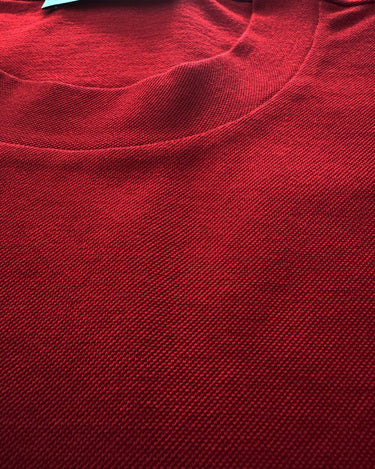 T-shirt Gran Sasso in Cotone 60101 Rossa - Crush Store