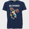 T-shirt MC2 Saint Barth Big Spender - Crush Store