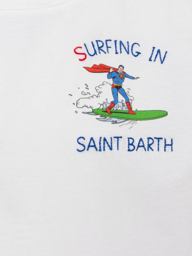 T-shirt MC2 Saint Barth Superman Surfer - Crush Store