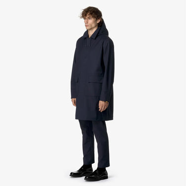Trench Uomo K - WAY POIROL TECH WOOL BLEND - Crush Store