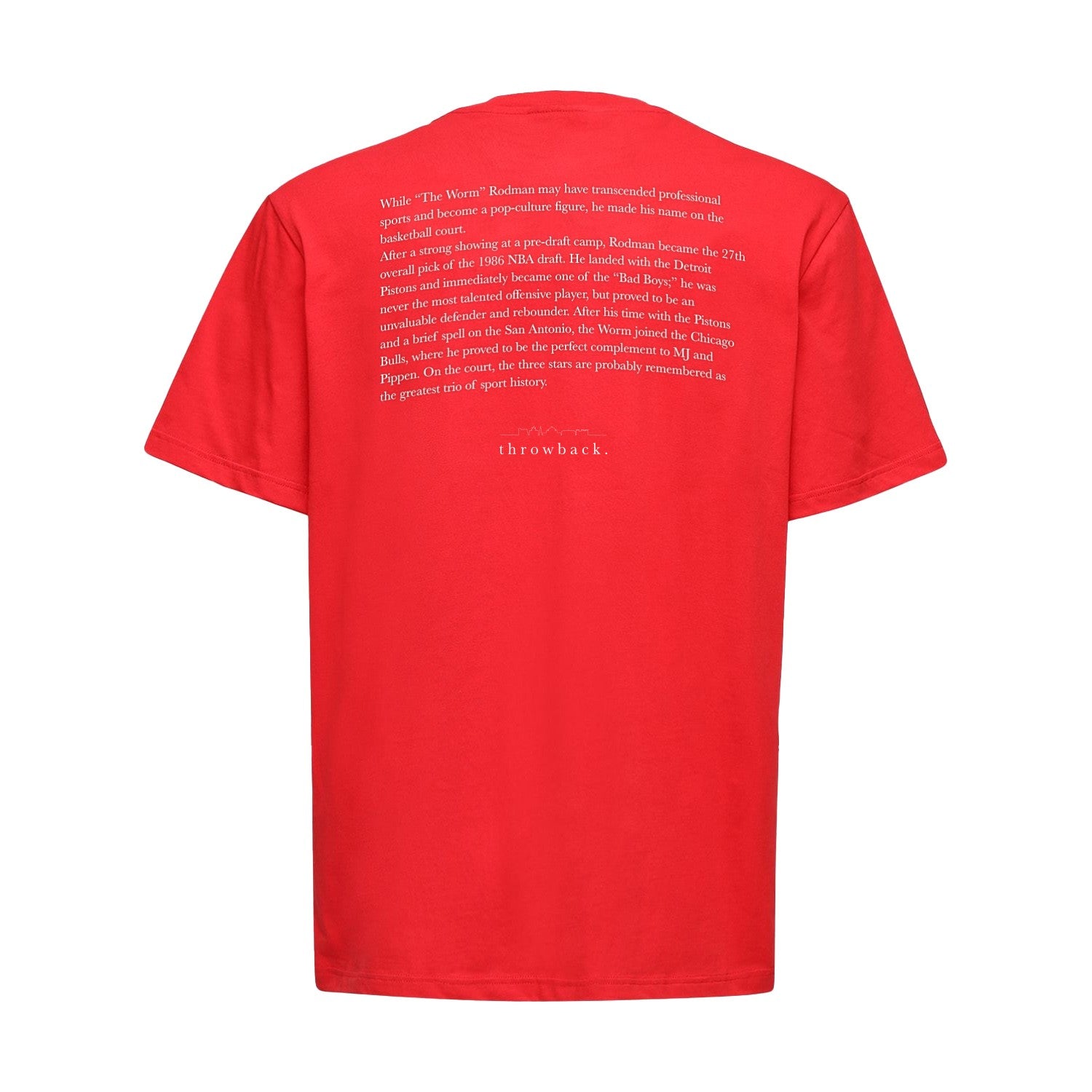 T-shirt Jordan Throwback All For One rossa