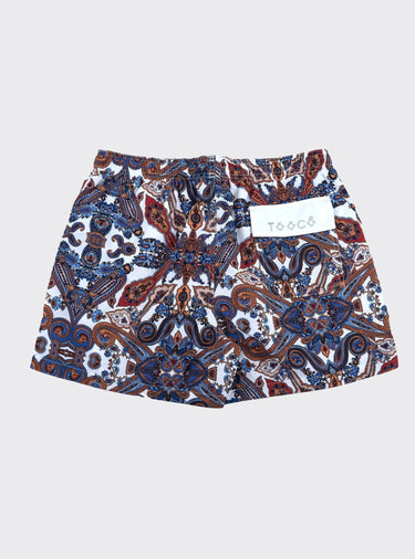 Costume Tooco Stampa Multicolor Blu - Crush Store