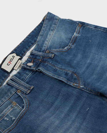 Jeans Cycle Bone Comfort Skinny Broken Natural Vintage - Crush Store