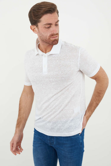 Polo in Lino Cruciani - Crush Store