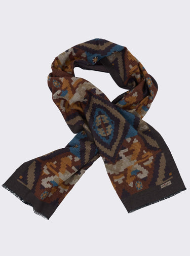 Sciarpa Kiton Marrone - Crush Store